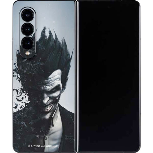 DC Comics Arkham Origins Joker Arkham Galaxy Z Fold4 5G Skin